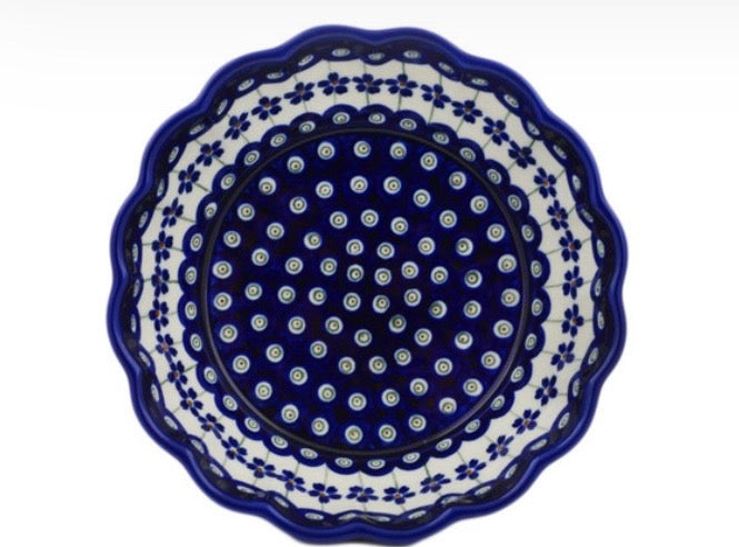 Zaklady, Flowering Peacock, Fluted Bowl