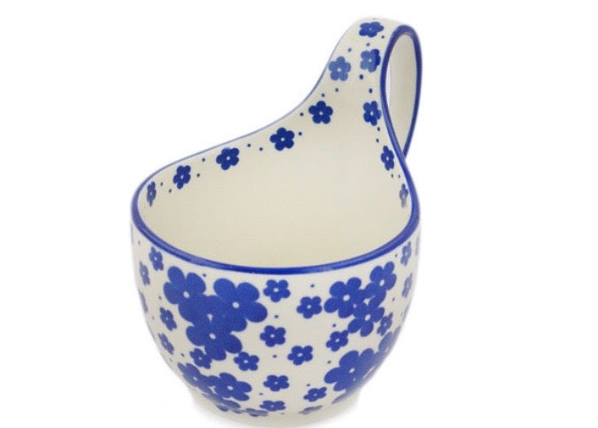 Ceramika Artystyczna, Cobalt Meadow, Loop Mug/Bowl