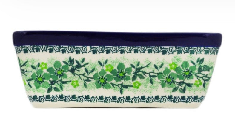Ceramika Artystyczna, Evergreen Wreath, Loaf Pan