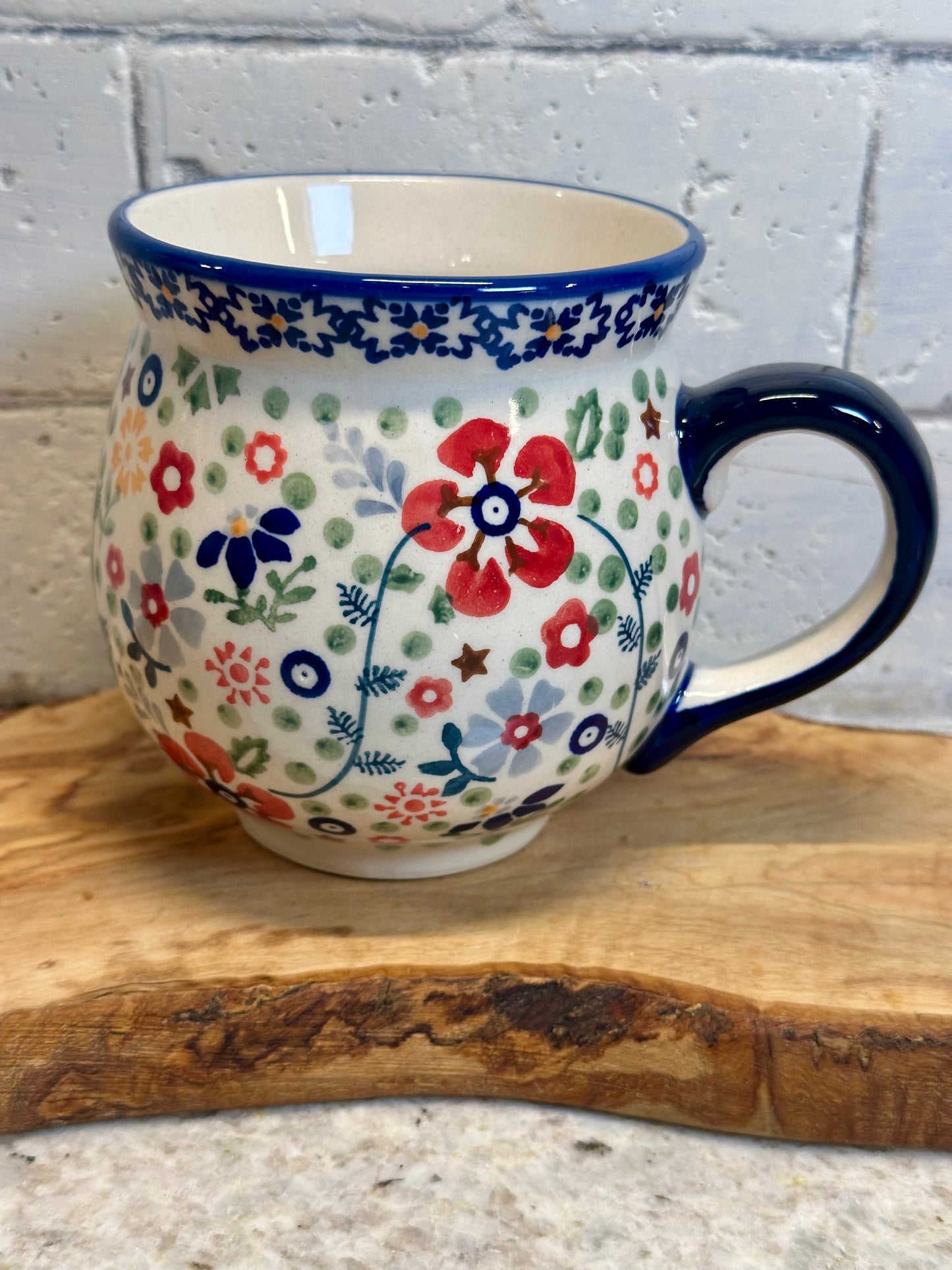 Manufaktura, Prairie Blooms, Medium Bubble Mug
