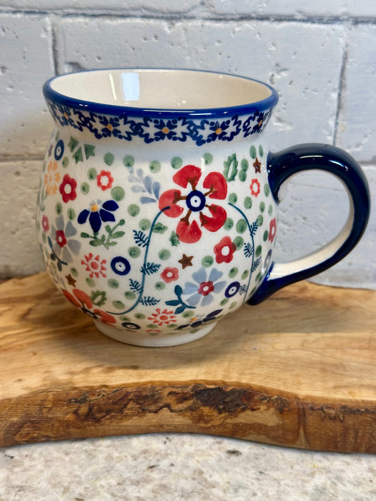 Manufaktura, Prairie Blooms, Medium Bubble Mug