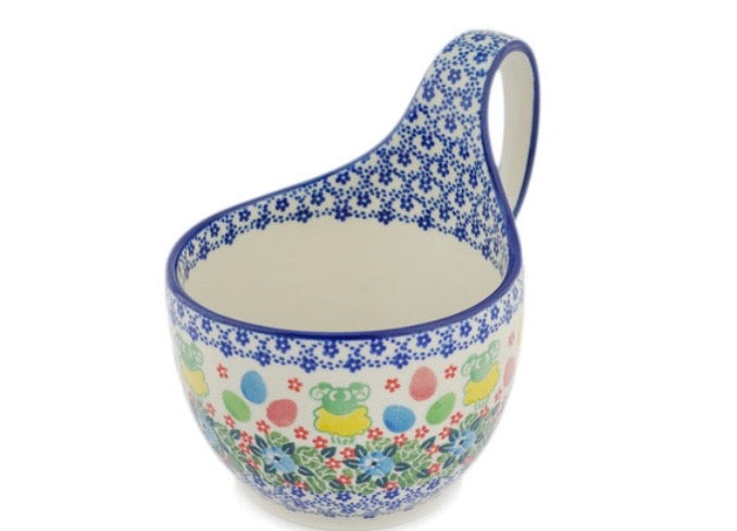 Ceramika Artystyczna, U5193 Spring Jubilee, Loop Mug/Bowl