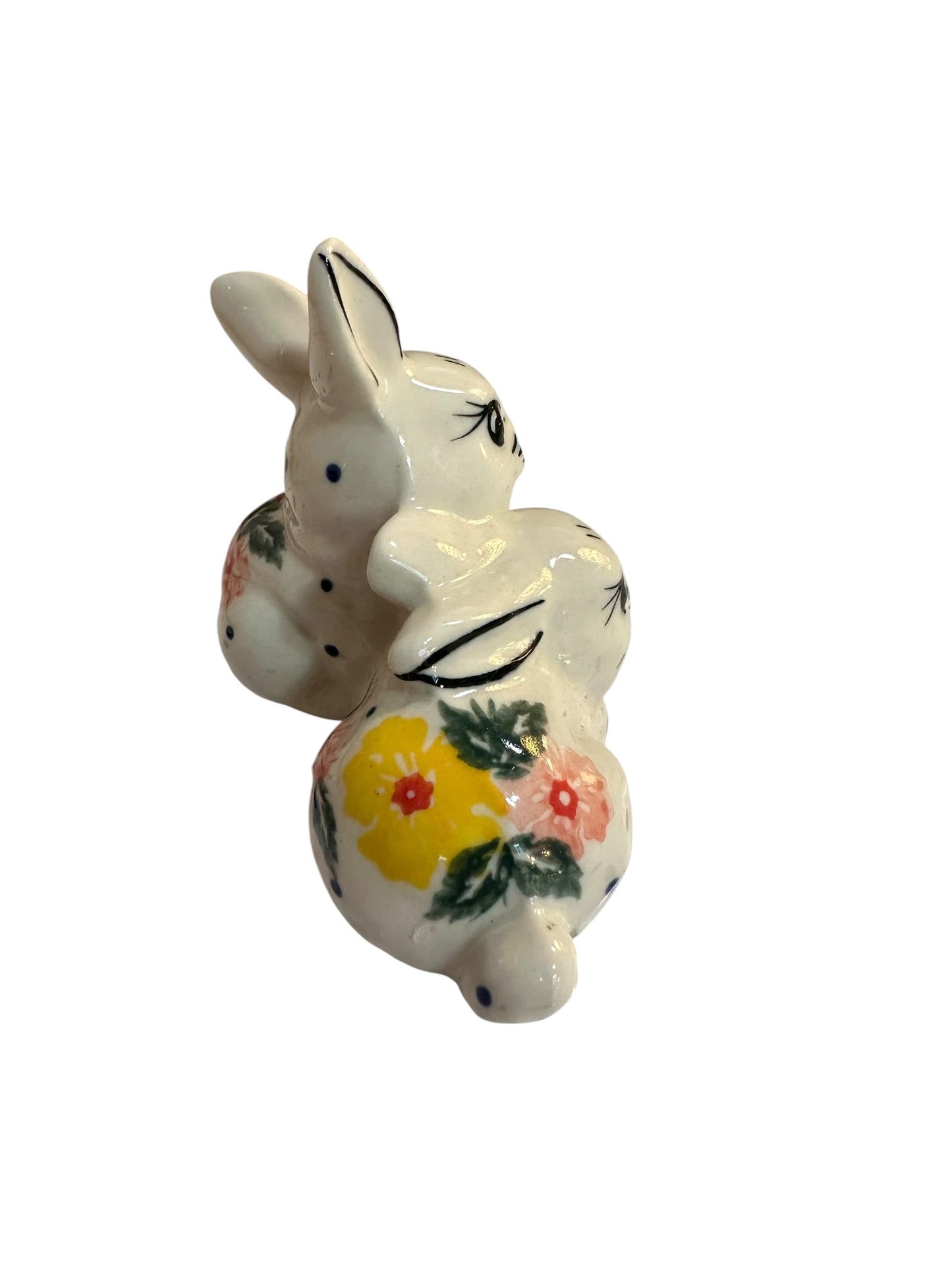 Bona, Hibiscus Splendor, Cuddling Bunnies Figurine