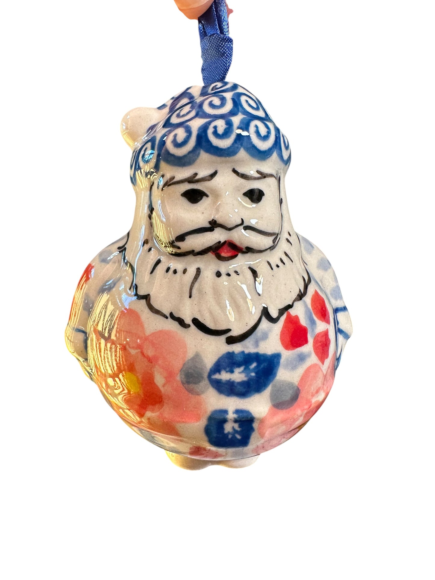 Manufaktura, Calico, Santa Ornament