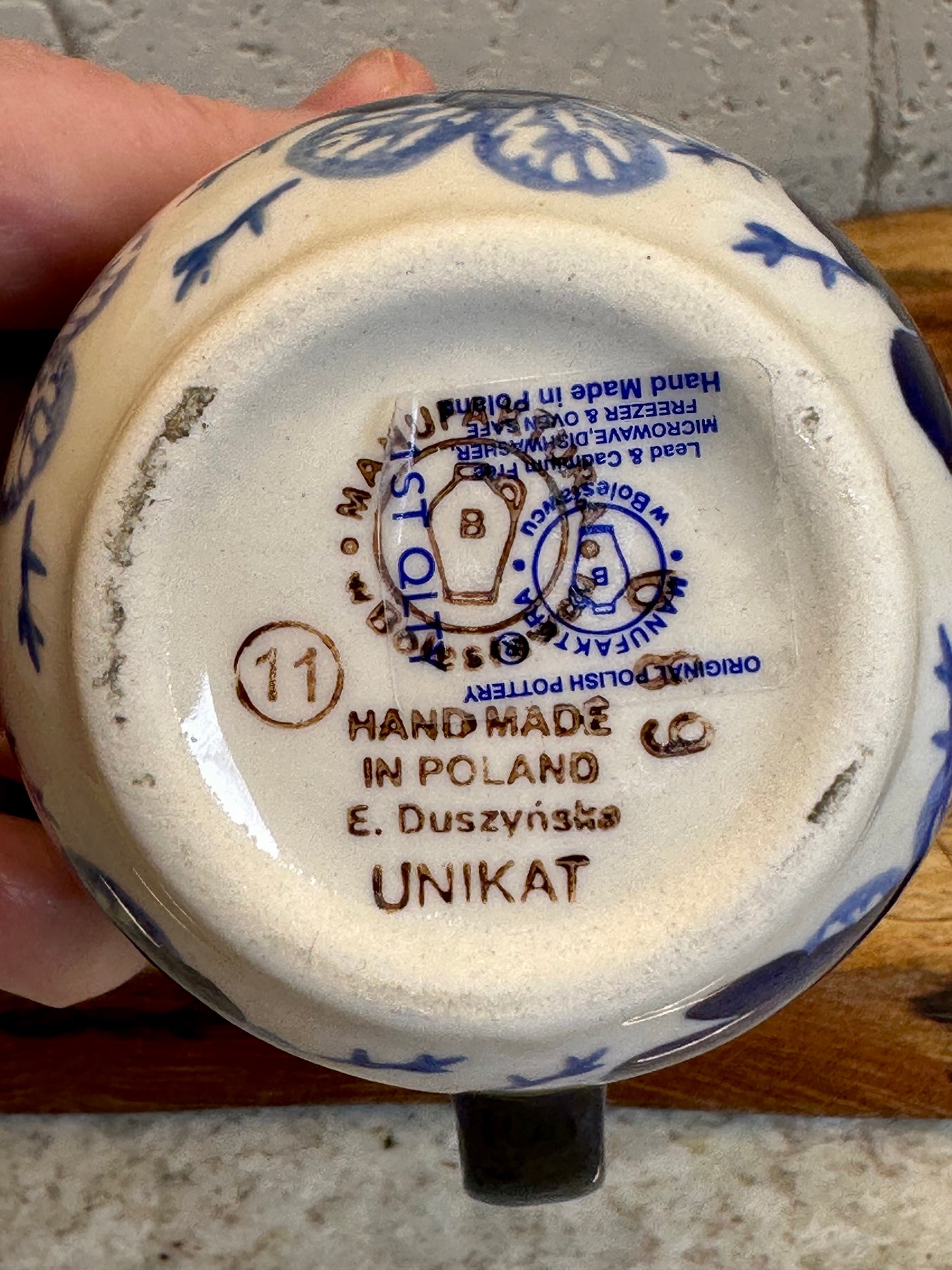 Manufaktura, Blue Butterfly, Creamer