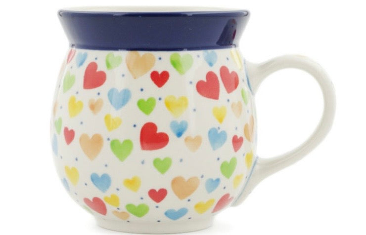 Ceramika Artystyczna, In Love With Love,  Large Bubble Mug