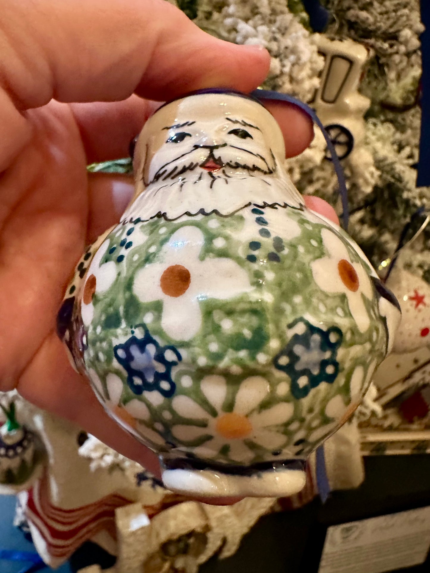 Manufaktura Daisy Jane Santa Ornament