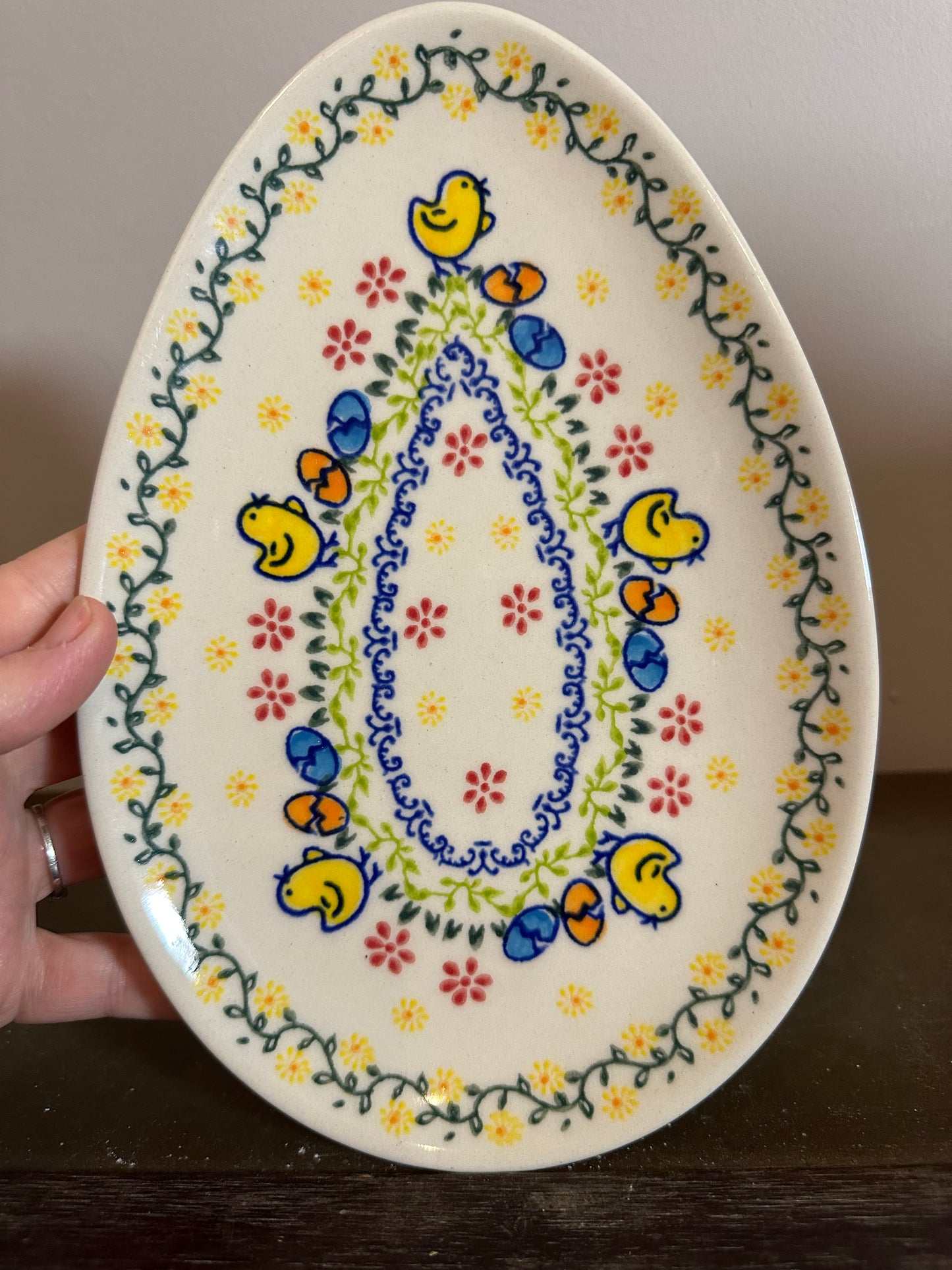 Vena, Just Hatched, Oval Platter