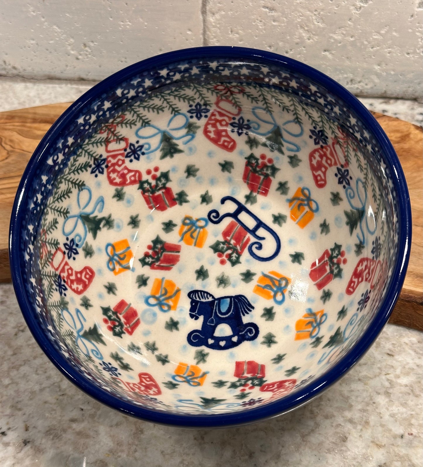 Vena, Christmas Bounty, Bowl  6"