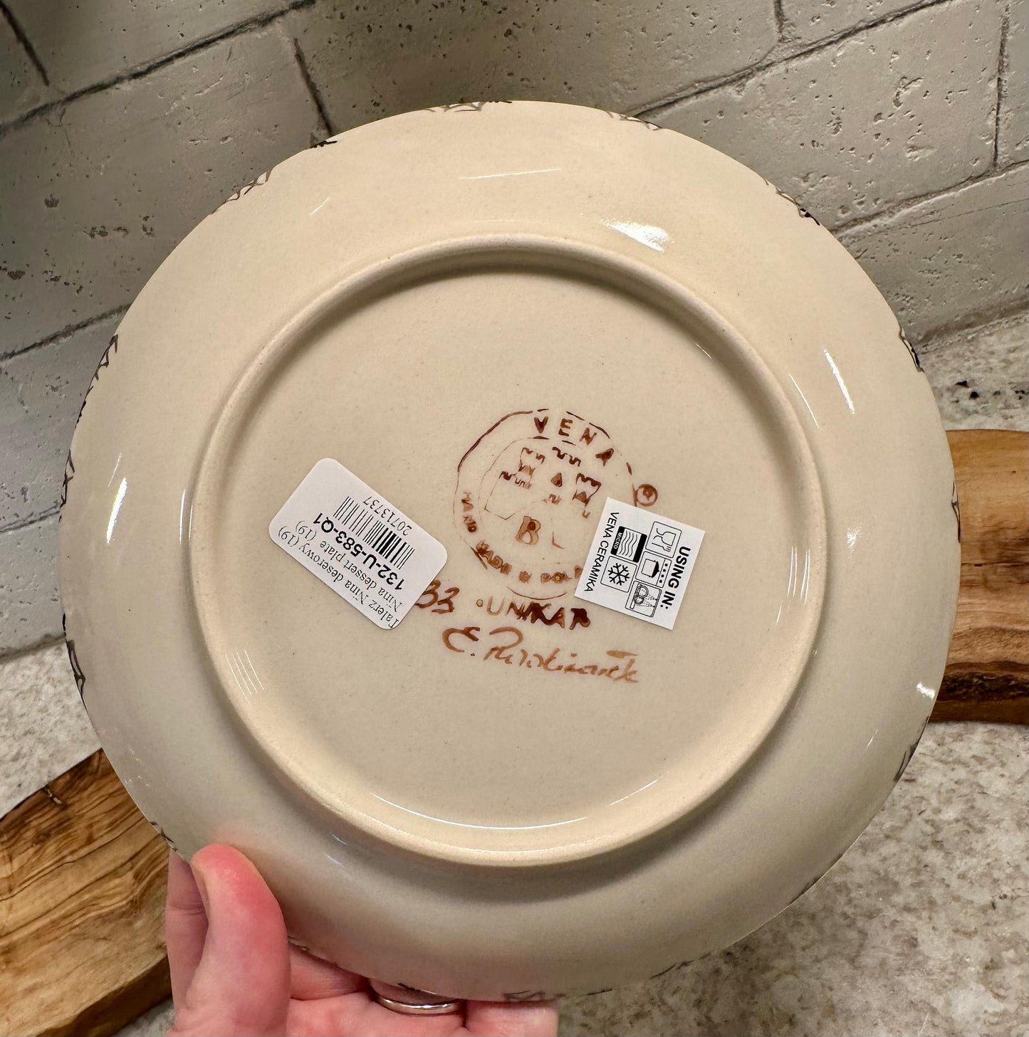 Vena, Trick or Treat Dessert/Luncheon Plate