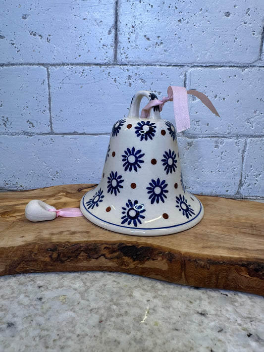 Zaklady Polish Pottery, Bell Large Ornament