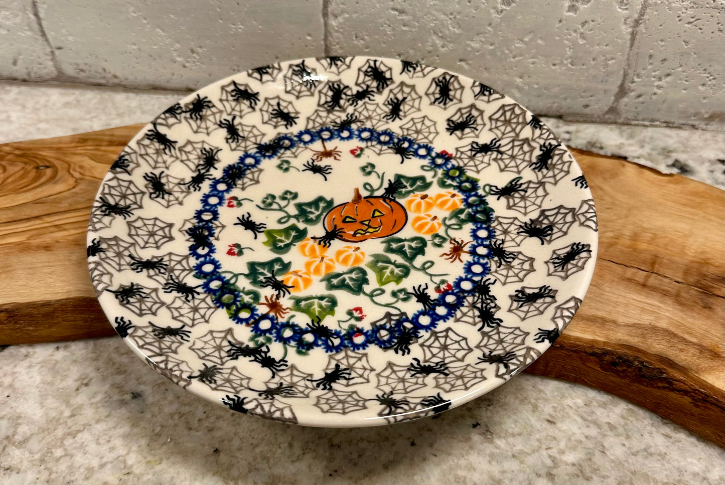 Vena, Trick or Treat Dessert/Luncheon Plate