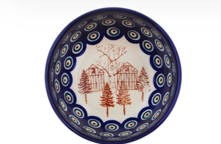 Bona, Blue Eyes Village, Bowl 5.25"