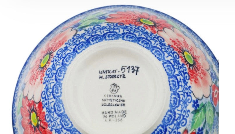 Ceramika Artystyczna, Unikat U5137 Peak Of Perfection, Bowl 6"