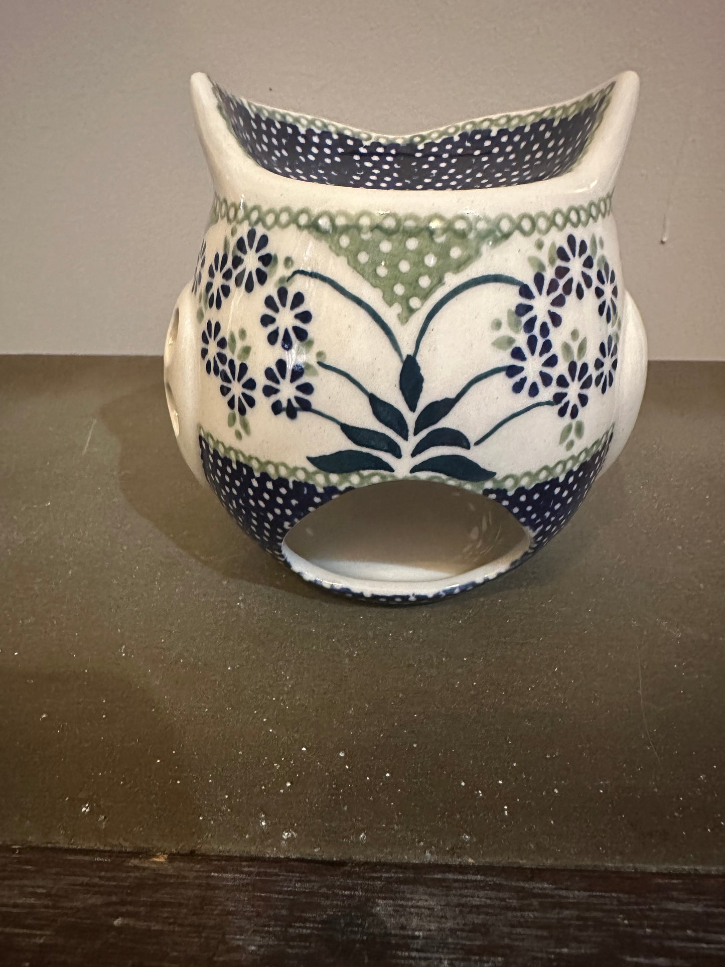 Manufaktura Forget Me Nots Owl Luminary & Wax Warmer