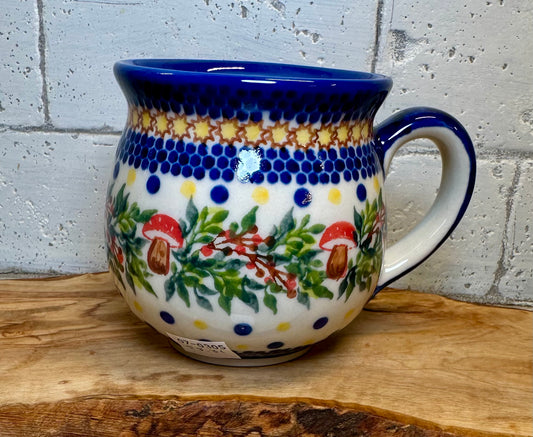 Kalich, Mushroom and Berries, Medium Bubble Mug