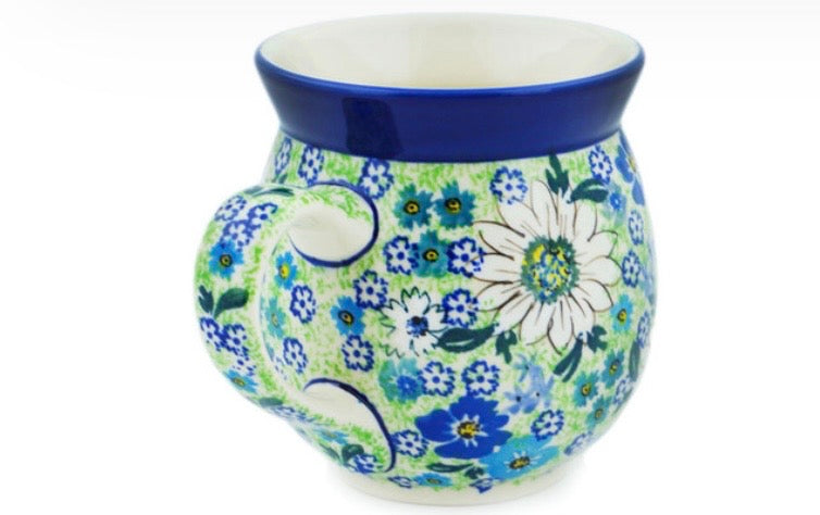 Ceramika Artystyczna, U4755 Daisy Valley, Large Bubble Mug