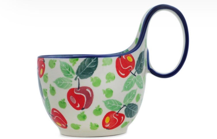 Ceramika Artystyczna, Apple Picking, Loop Mug/Bowl