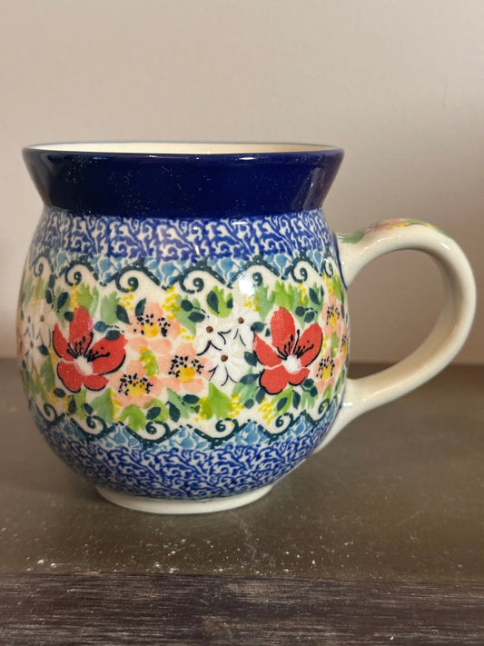 Ceramika Artystyczna, Unikat U5072, Petal Dance, Bubble Mug
