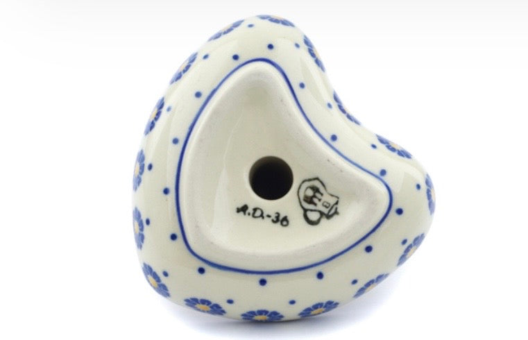 Ceramika Artystyczna, Blue Zinnia, Ring Holder
