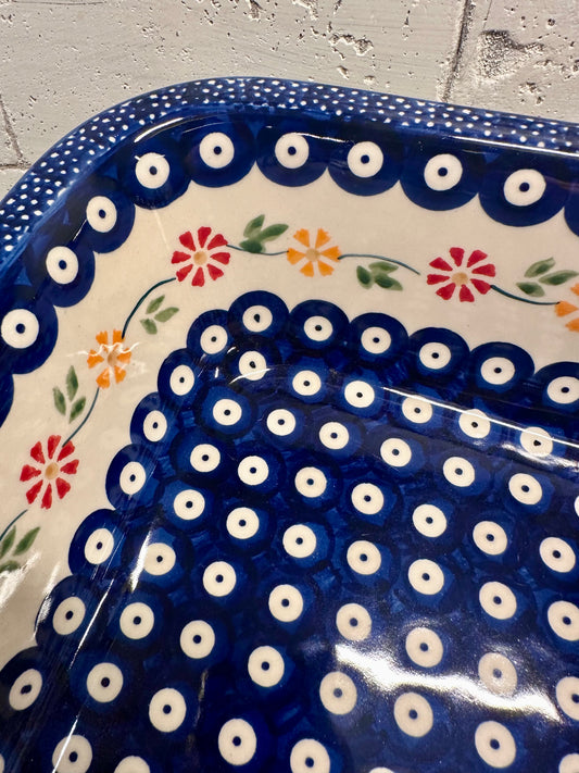 Manufaktura, Pinwheels, Large Square Baker 11.5"