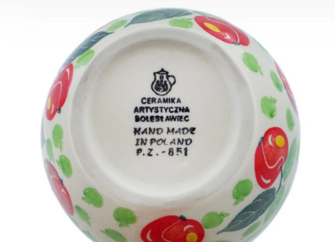 Ceramika Artystyczna, Apple Picking, Loop Mug/Bowl