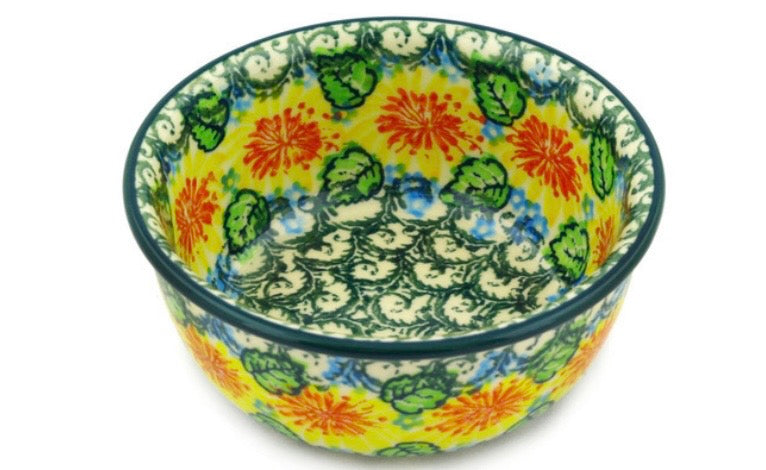 Ceramika Artystyczna, U4203 Marigold Chain, Bowl 5"