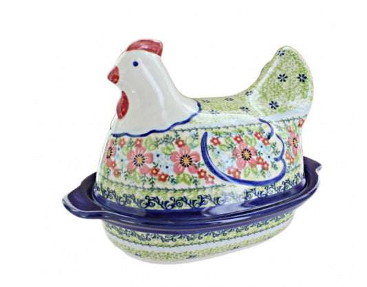 Vena Spring Green Small Hen Baker