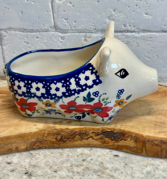 Manufaktura, Polonaise, Salt Pig/Sponge Holder/Dip Bowl