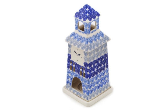 Manufaktura, Retro Blue Tulips, Clock Tower
