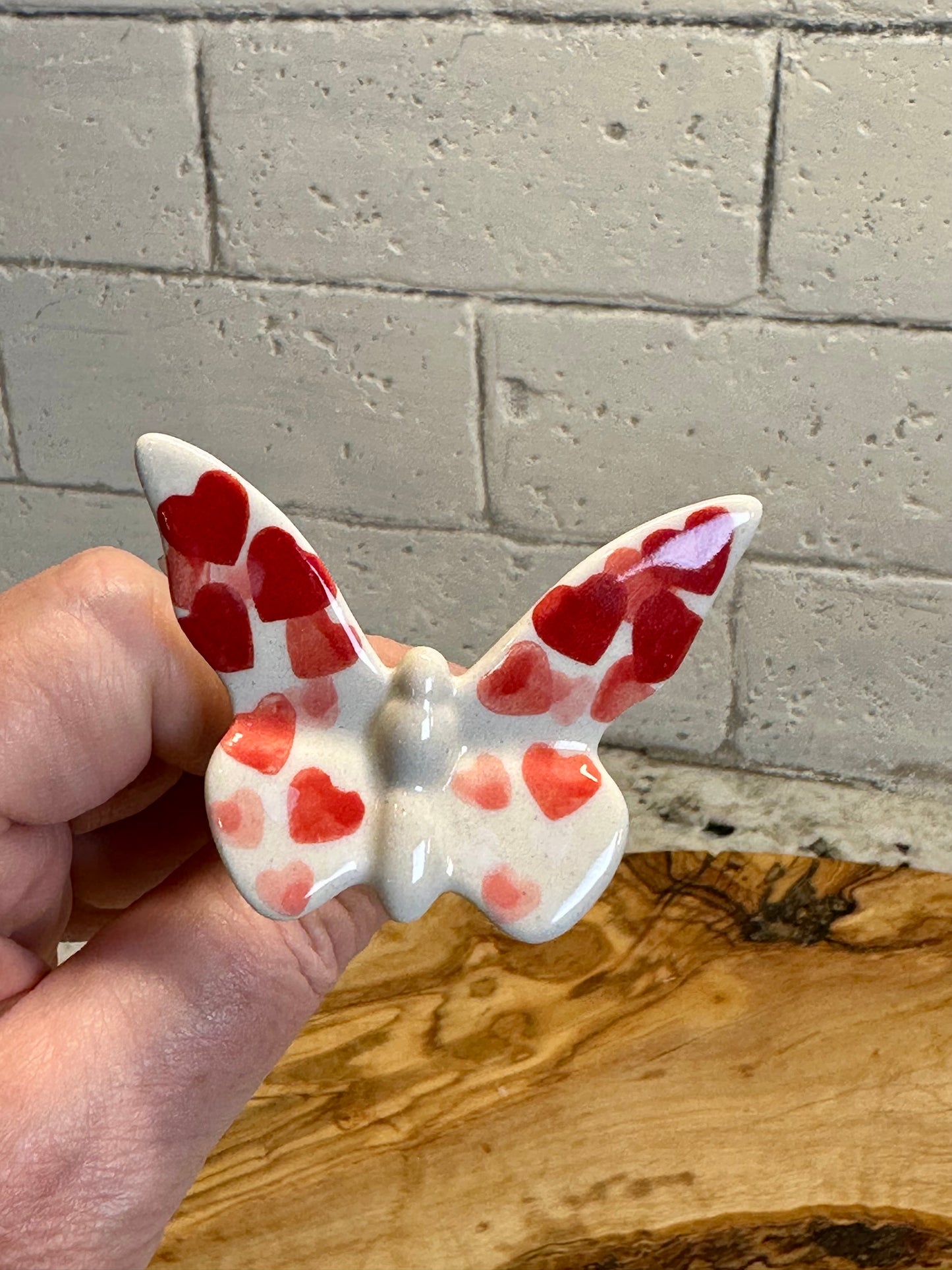 Manufaktura, Happy Hearts, Butterfly on a Stick