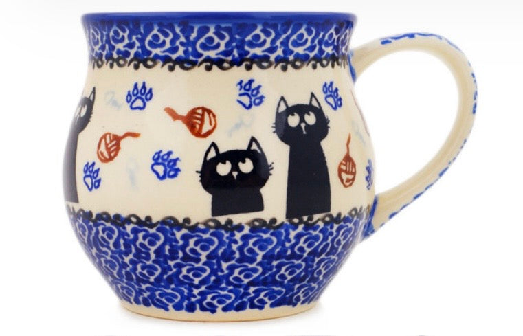 Bona, Daydreaming Kittens, Bubble Mug 12 oz