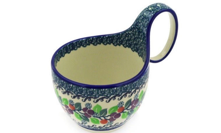 Ceramika Artystyczna, Berry Garland, Loop Mug/Bowl