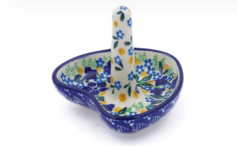 Ceramika Artystyczna, Unikat Sitting Blue Birds, Ring Holder