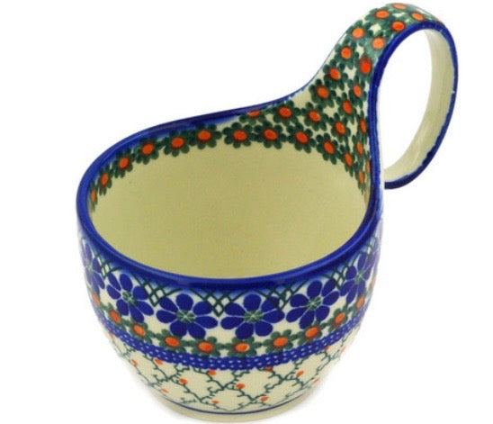 Ceramika Artystyczna, Primrose Trellis, Loop Mug/Bowl