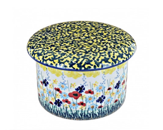 Manufaktura Prairie Garden French Butter Dish