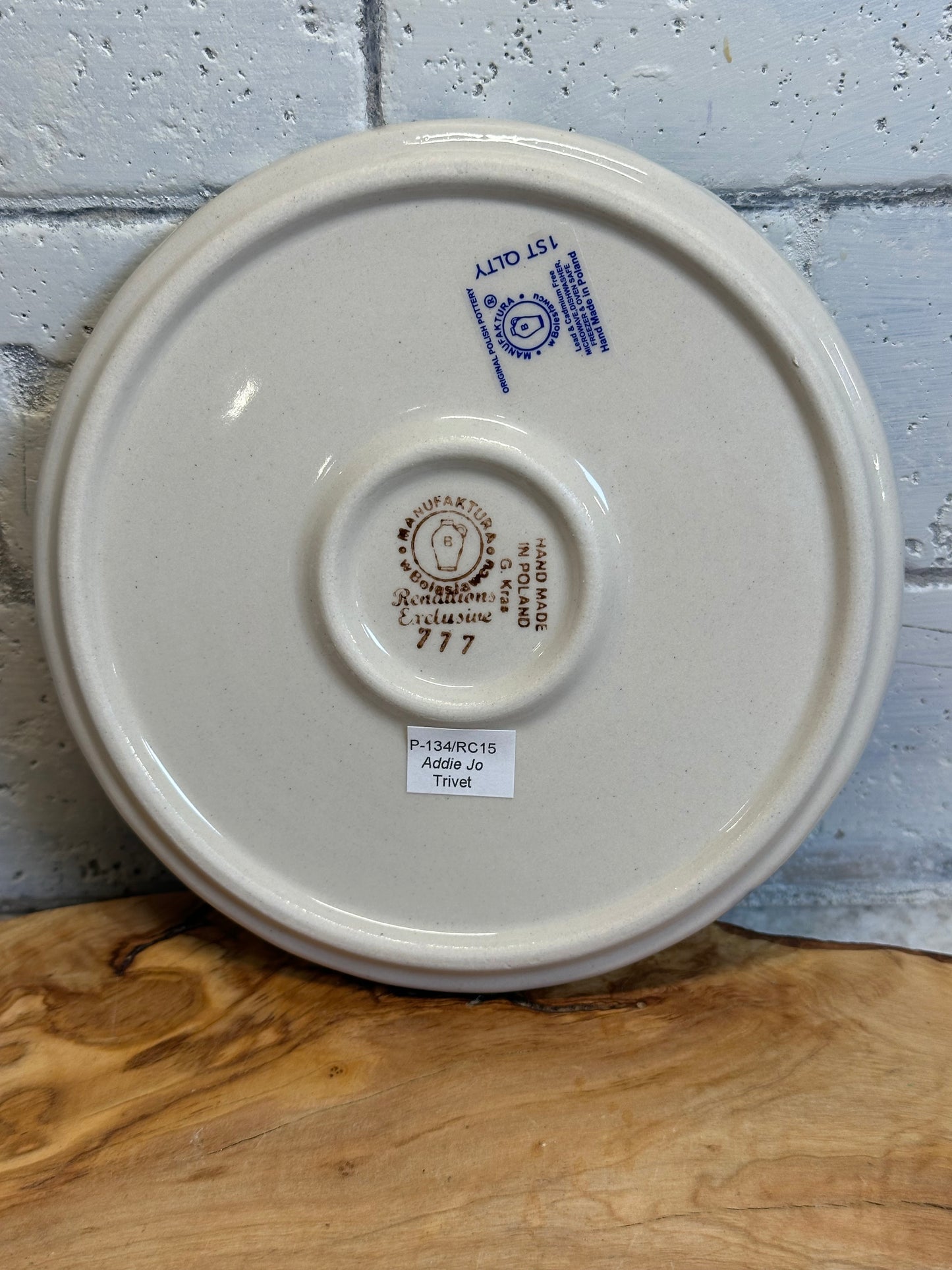 Manufaktura, Addie Jo, Trivet