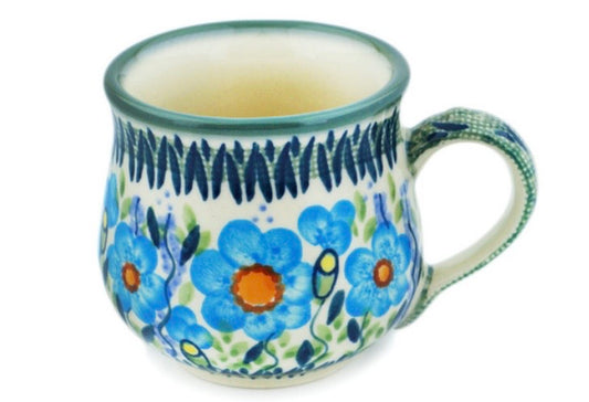 Manufaktura, Signature Unikat, Bright Blue Happiness, Bubble Mug 8 oz