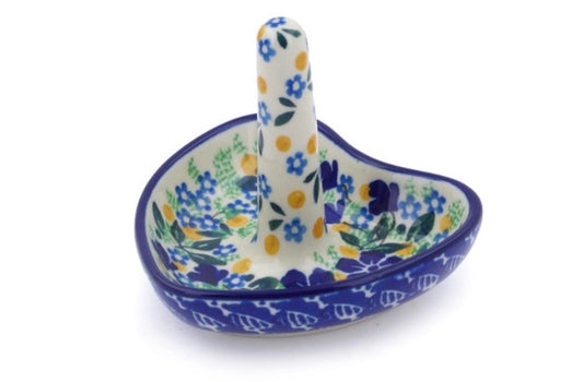Ceramika Artystyczna, Unikat Sitting Blue Birds, Ring Holder