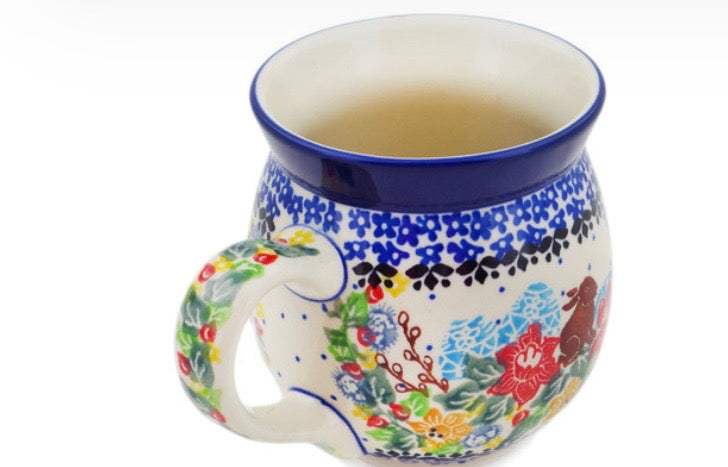Ceramika Artystyczna, Chocolate Bunny, Medium Bubble Mug