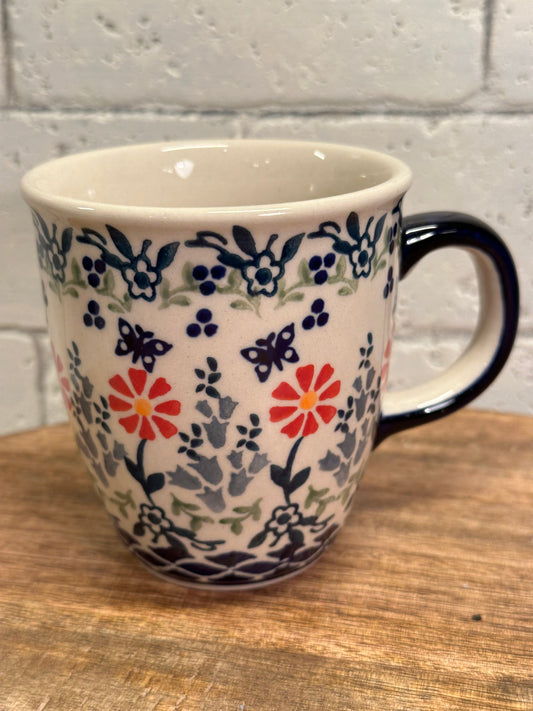 Manufaktura Polish Pottery, Summer Fun, Straight Mug