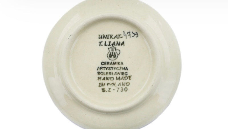 Ceramika Artystyczna, Unikat U4739, Summer Sunnies Coaster/Mini Plate