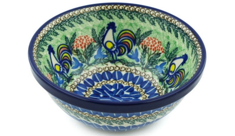 Ceramika Artystyczna Unikat Summer Rooster, Bowl