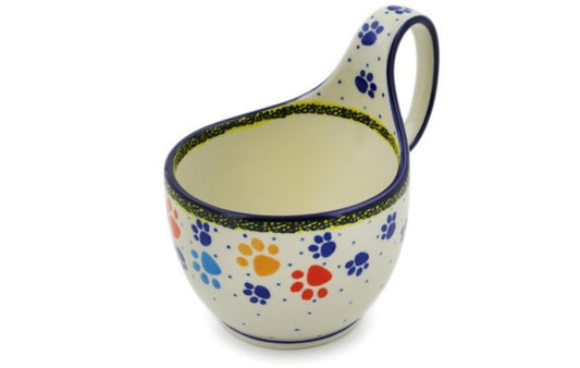 Ceramika Artystyczna, Children's Happy Paws,  Loop Soup/Mug/Bowl