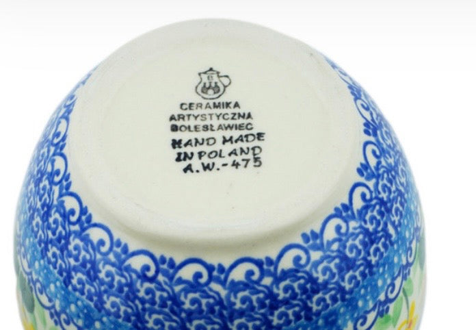Ceramika Artystyczna, Daffodil Melody, Loop Bowl/Mug