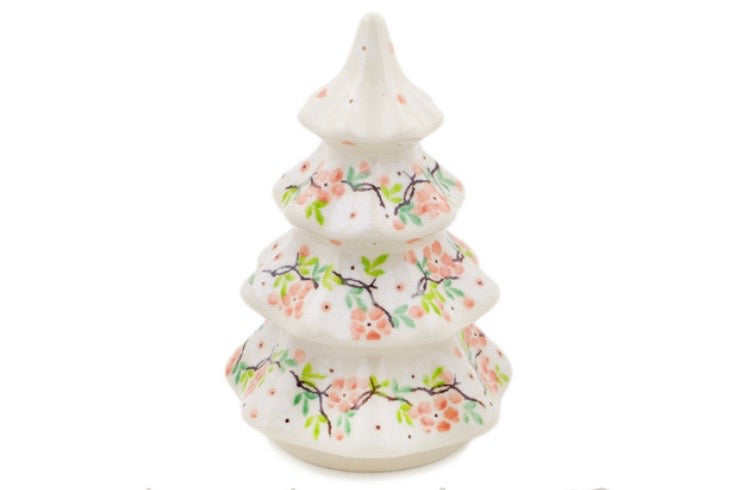 Ceramika Artystyczna, Unikat U4790, Spring Branch, Tree Figurine