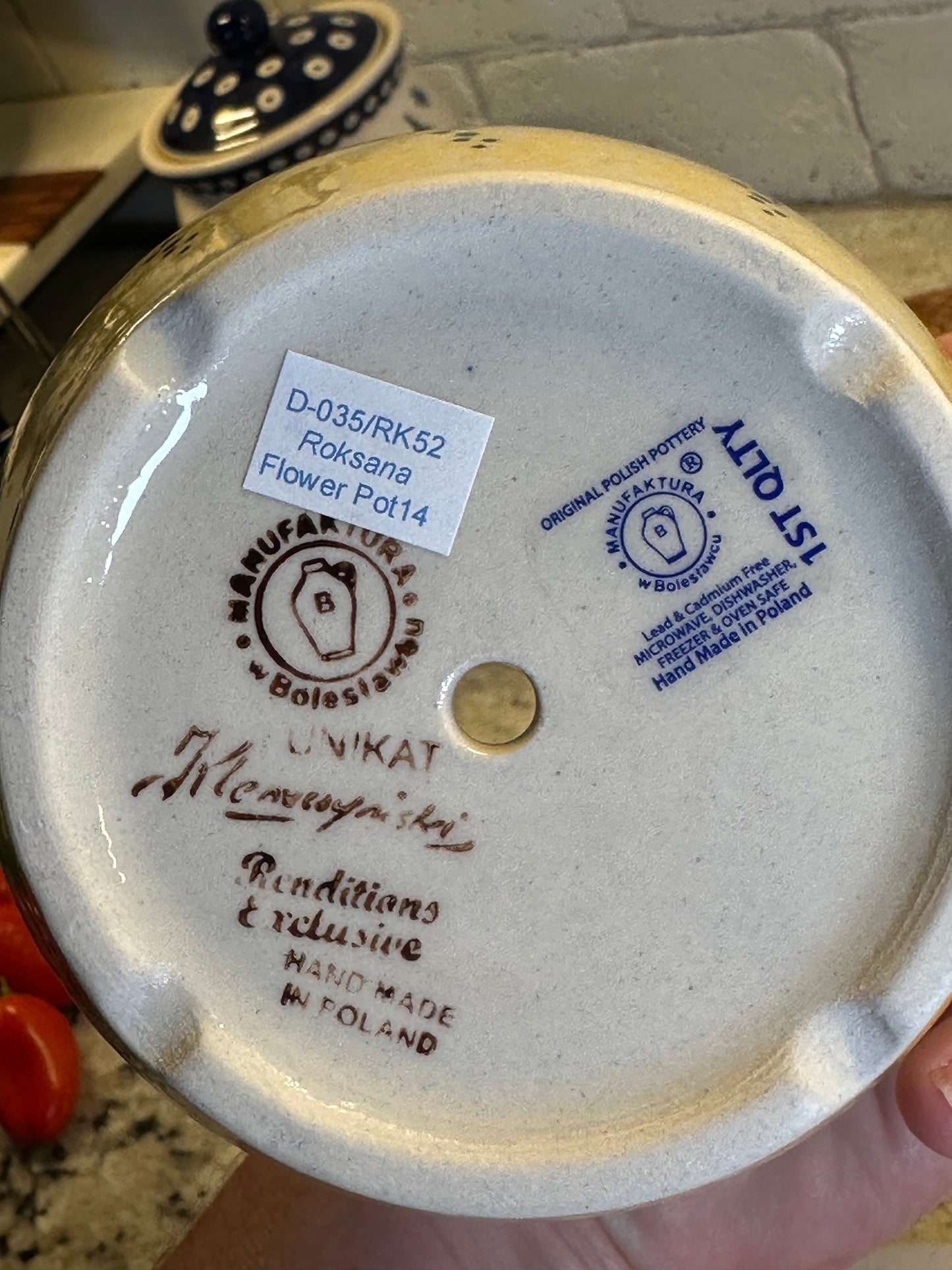 Manufaktura, Roksana, Flower Pot/Planter