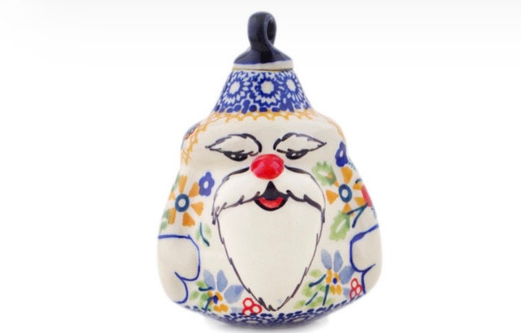 Manufaktura, Unikat Posies, Santa Ornament 4"
