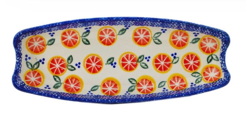 Ceramika Bona, Citrus Craze, Corn Tray