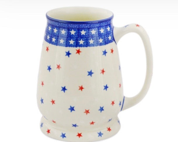 Ceramika Artystyczna, American Stars and Stripes, Stein 34 oz